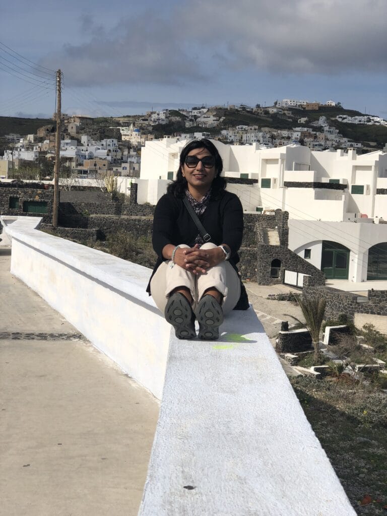 Photographed in southern Santorini, 16 March 2018. From our own March 2018 trip.