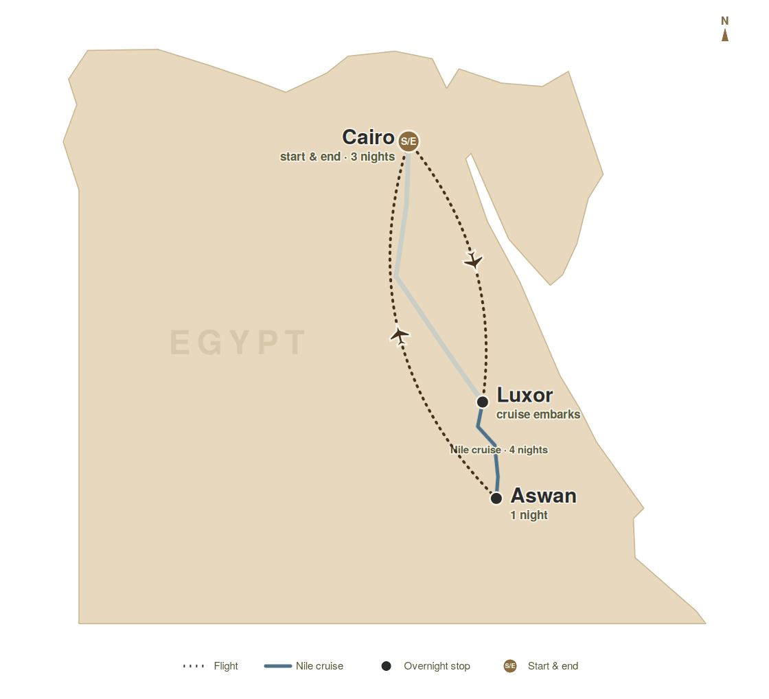 Egypt - The Nine-Day Nile trip overview - Wesley Chapel Travel