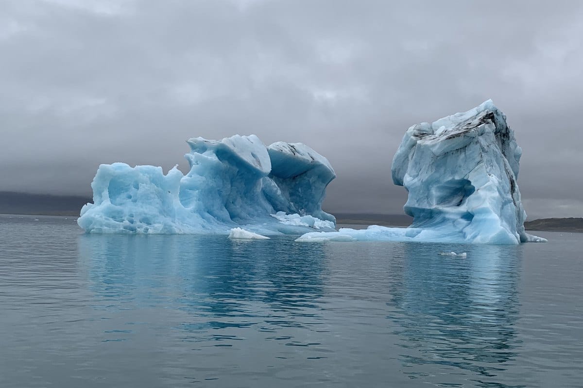 Glacier-country landscape, southeast Iceland