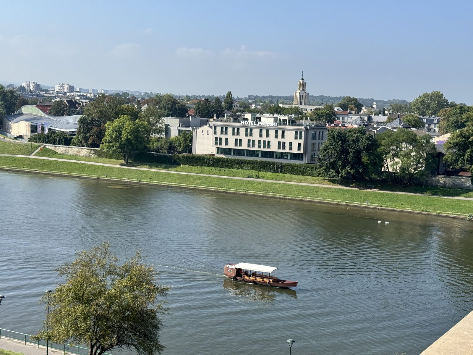 European river town