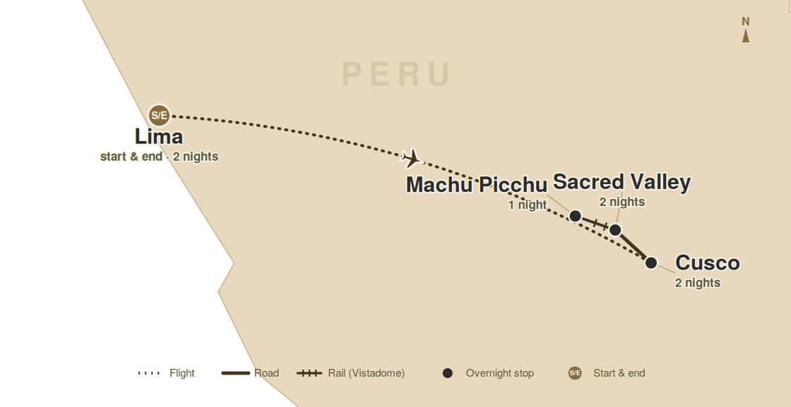 Eight-Day Peru: Lima, the Sacred Valley & Machu Picchu trip overview - Wesley Chapel Travel