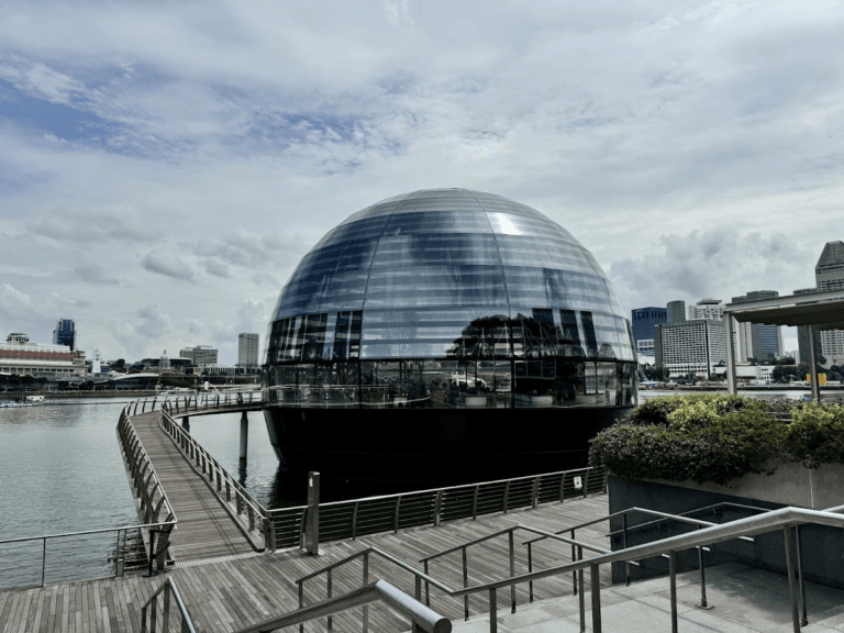 spherical Apple Marina Bay Sands